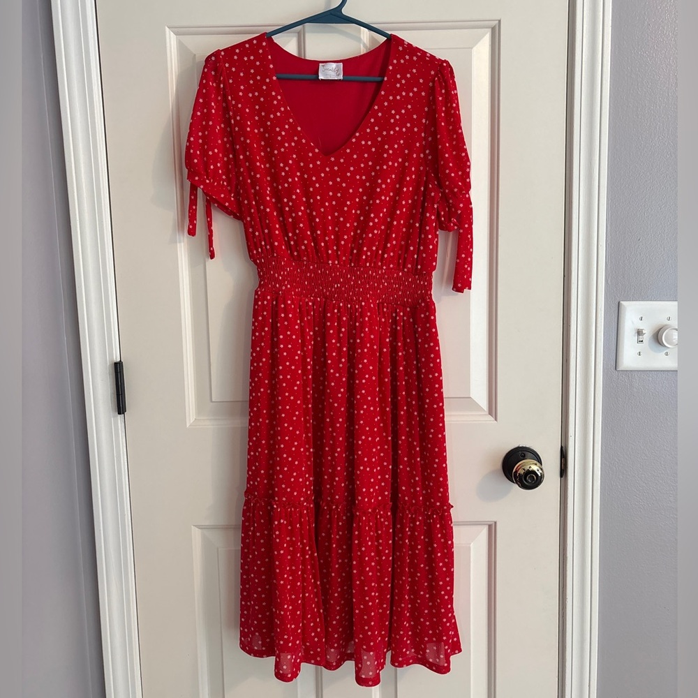 Like new! Siren Lily Midi Dress (S)